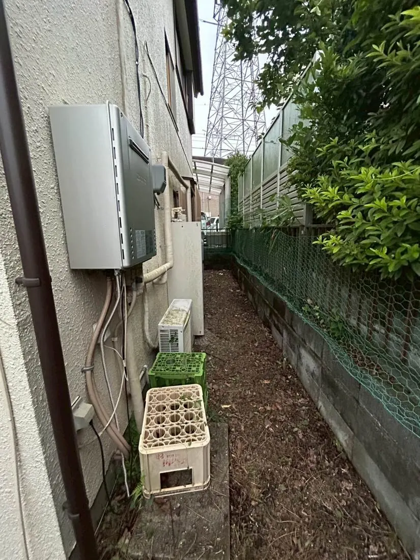 国分寺市 側面の生垣刈込 施工後