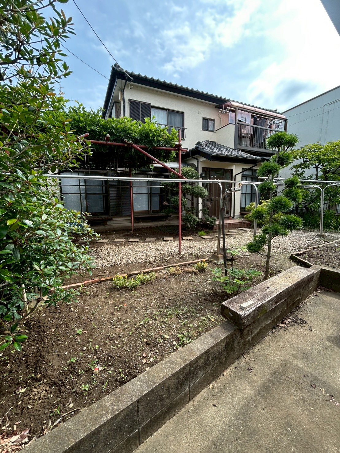 東京都 庭整備・外構 施工前