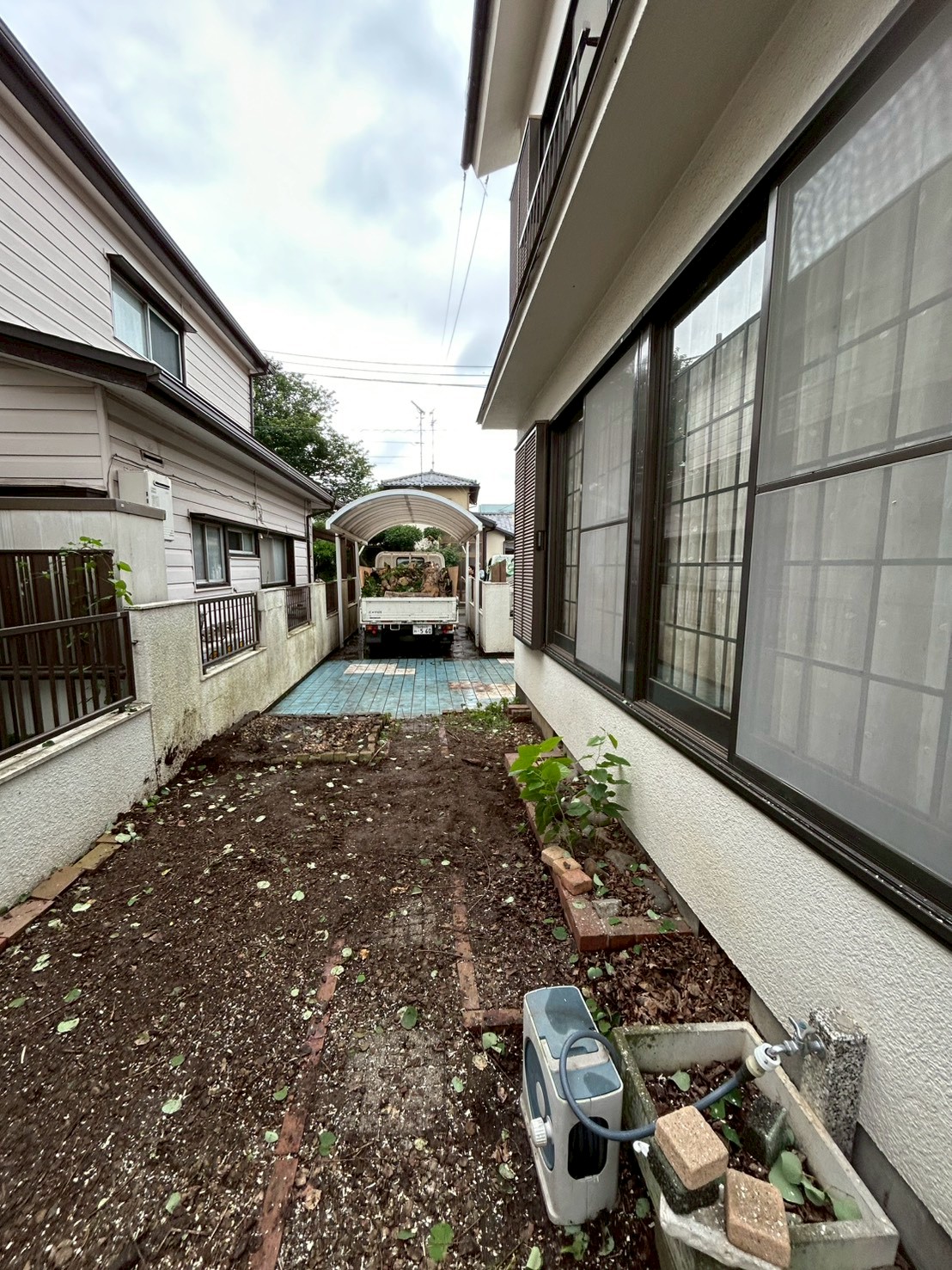 東京都八王子市 庭整備・外構 施工前